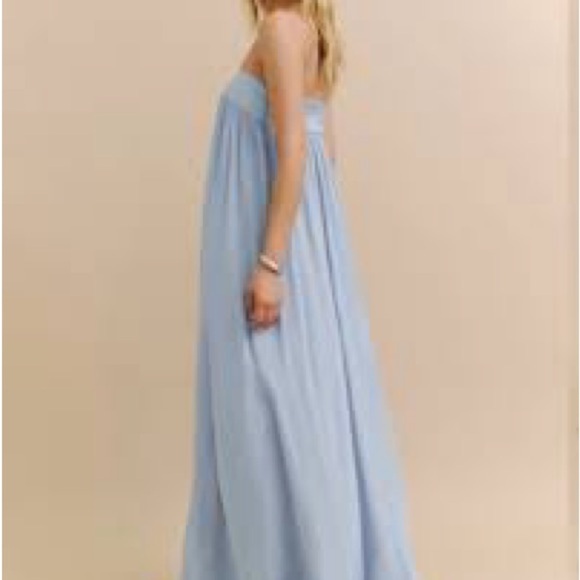 Reformation Maribelle Dress Retails Color Mineral Brand New - Picture 2 of 14